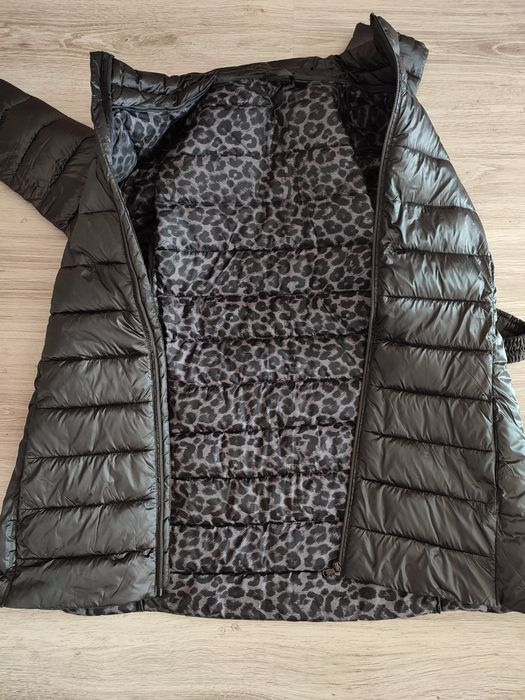 Esmara kurtka z paskiem przejściowa grafit rozmiar L 44/46