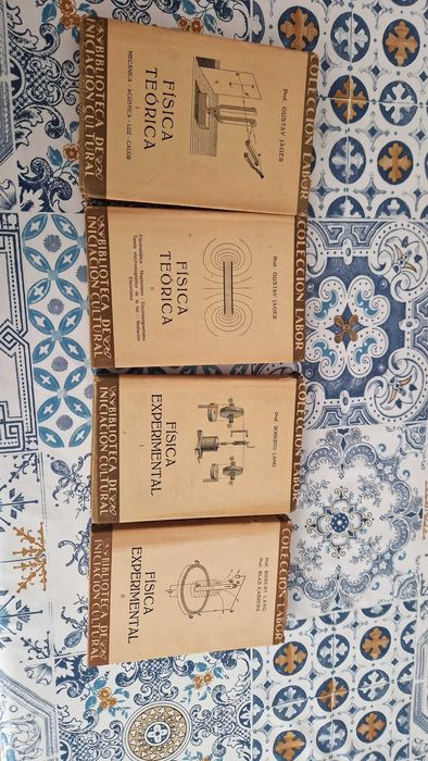 Biblioteca de iniciacion cultural em espanhol - livros de química e física