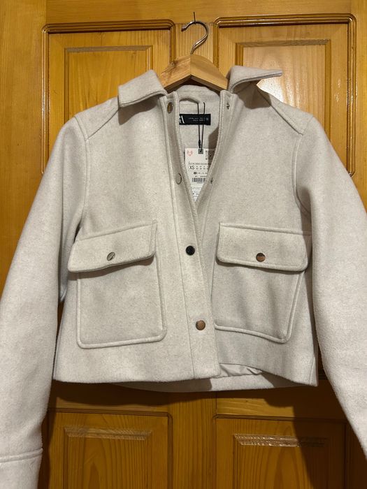 Нова Куртка демісезон бомбер пальто жакет Zara, XS 34