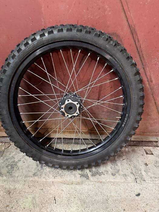 Koło tył Talaria + 80/100 opona off-road.