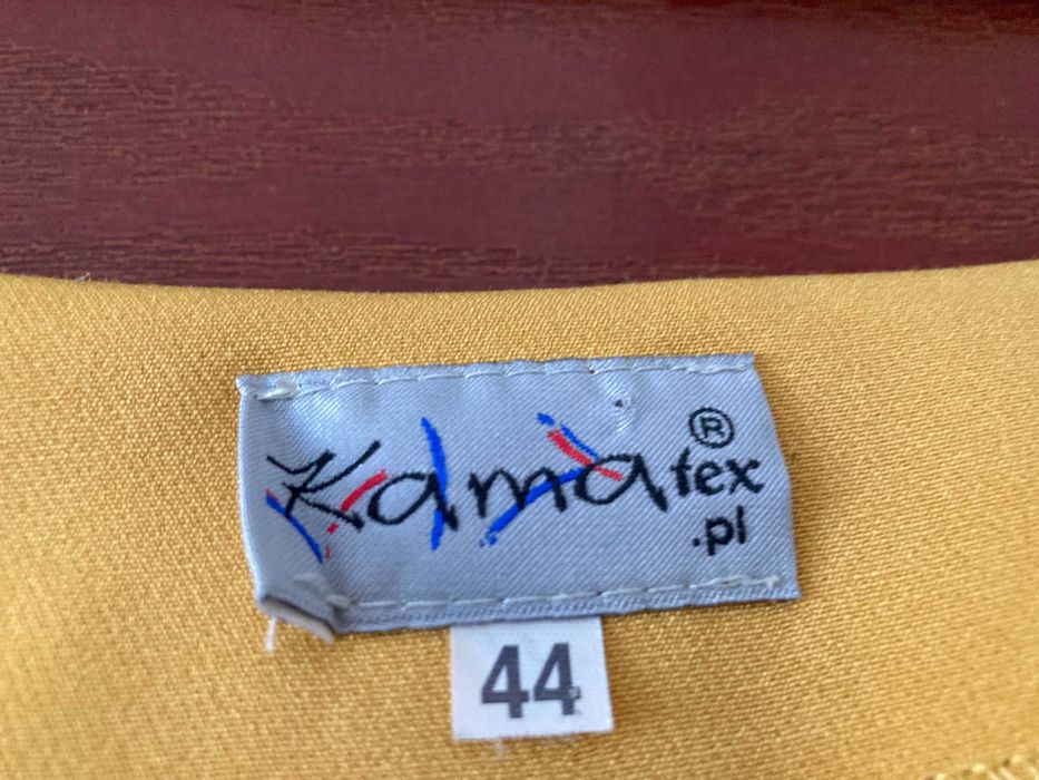 Sukienka musztardowa 44