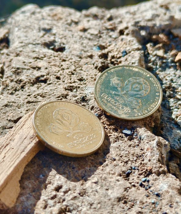 Євро 2012 1 грн монета Украины