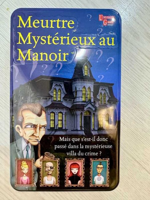 Jogo "Assassinato Misterioso na Mansão"