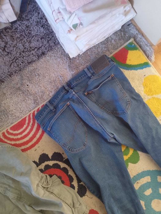 Spodnie Lee Wrangler buty 43