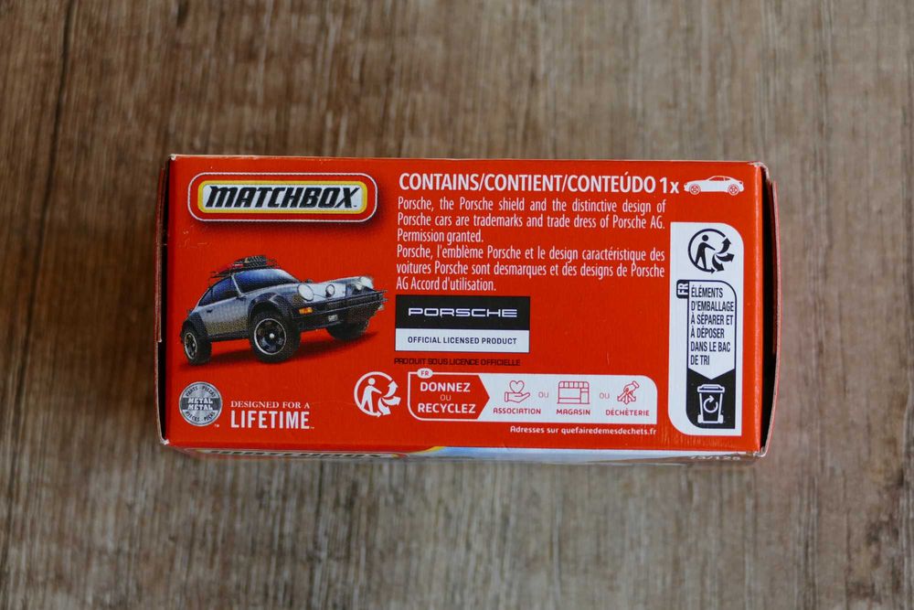Matchbox 1985 Porsche 911 Rally / Rallye edycja 2026 rok