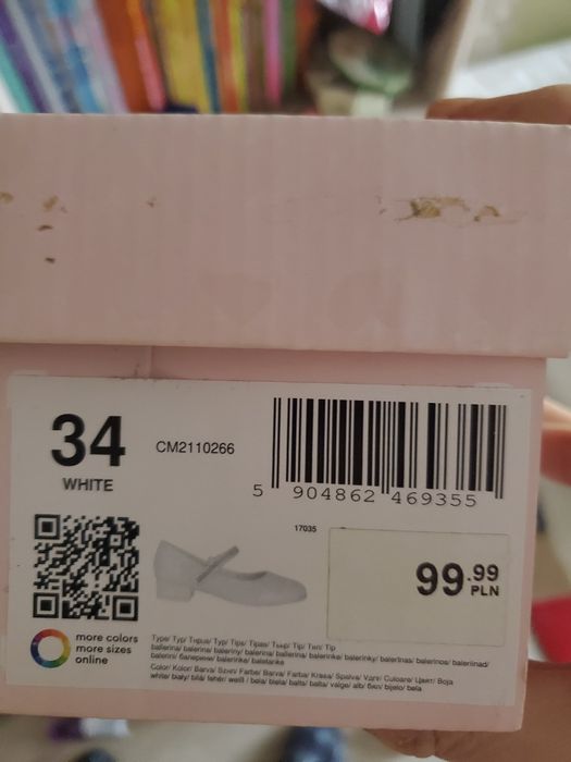 Buty komunijne rozmiar 34