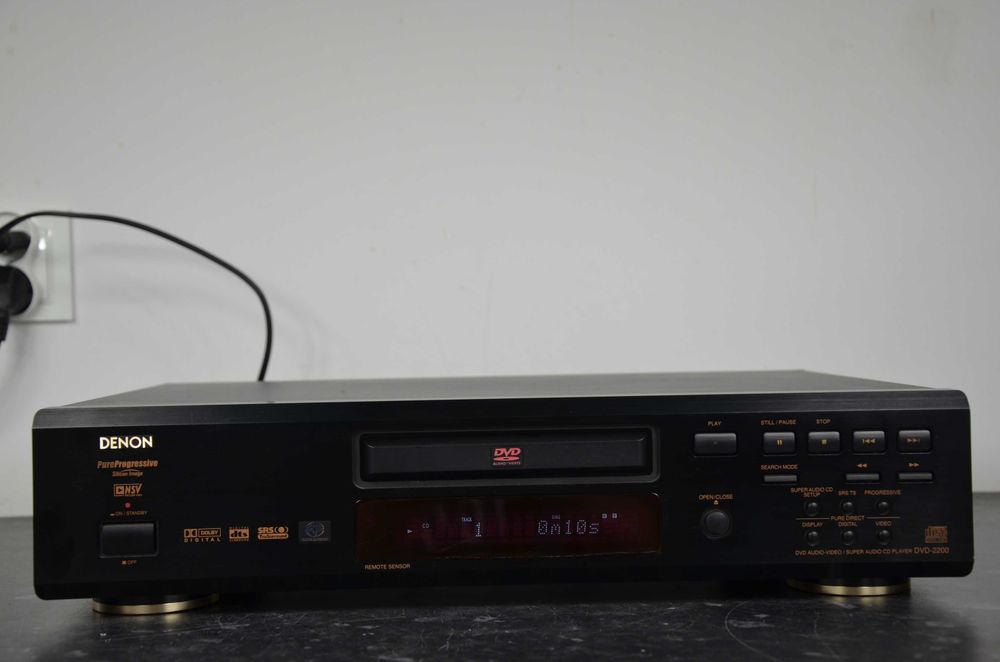 Odtwarzacz DENON DVD-2200 DVD/CD/MP3/SACD/DVDA czarny Okazja