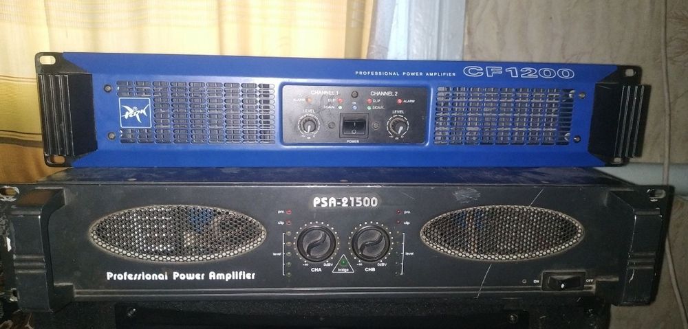 Продам комплект музыкальной аппаратуры, 2 топа gemini, 2 Саба: 35