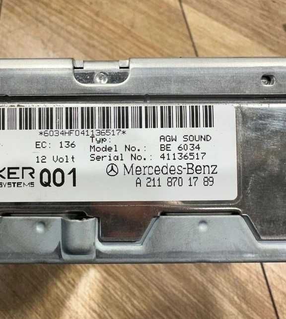 Media Gateway AGW BE6034 / BE6035 Mercedes Classe E CLS e SLK (W211 W219 W171)
