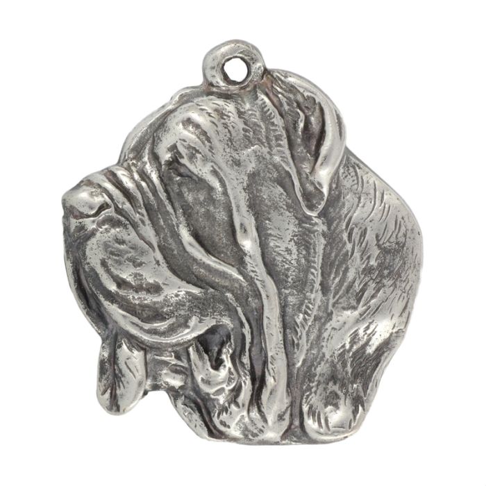 Mastif neapolitański brelok posrebrzany Art-Dog