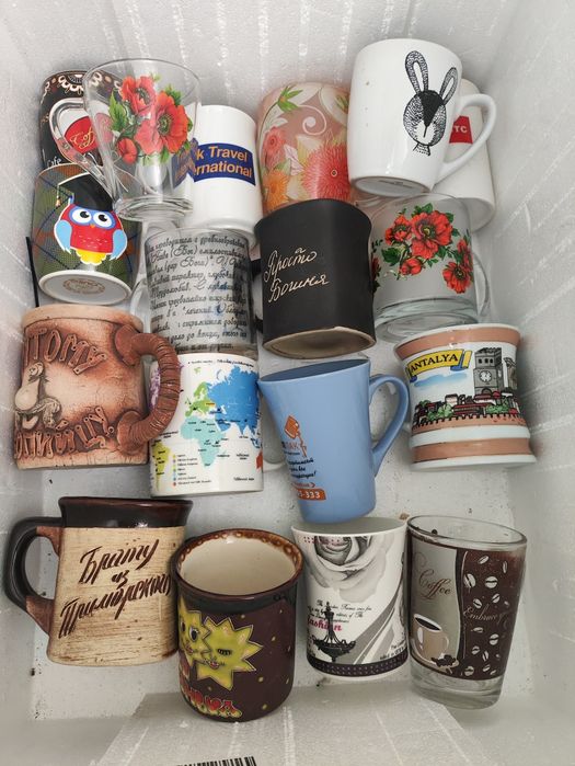 Чашки СССР новые и бу