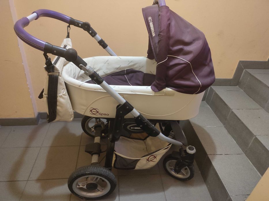 Wózek głęboki BabyActive ELIPSO