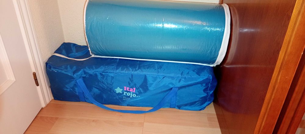Cama viagem bebe + colchao
