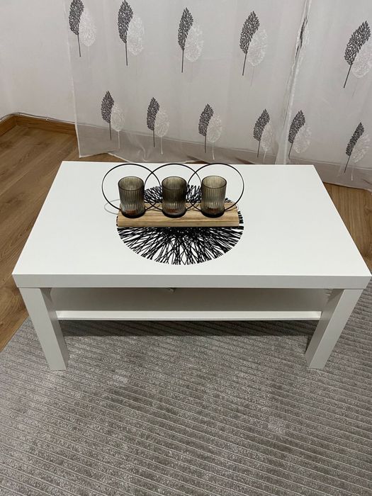 Mesa de centro Ikea Lack como nova