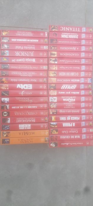 Vendo colecção de K7 VHS, grands clássicos