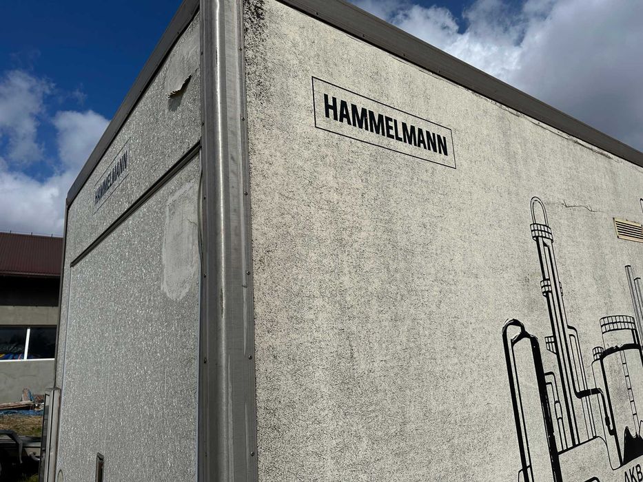 Hammelmann pompa wysokociśnieniowa hdp 111, 112 + kontener ze zbiornikami 9m3.
