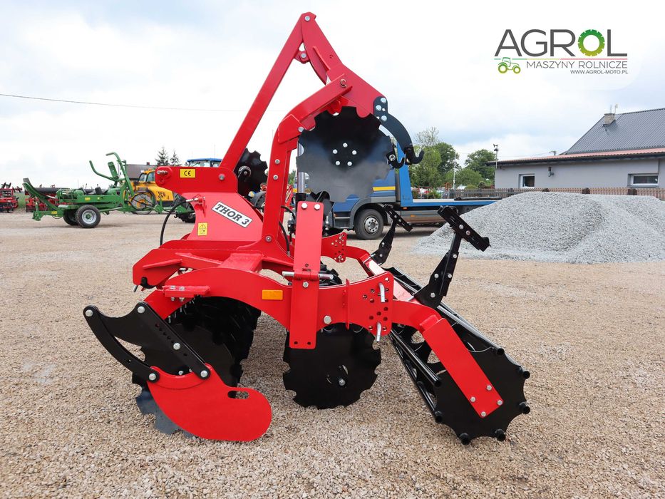 Agregat talerzowy brona hydropack AgroFactory InterTech 3m Granosystem