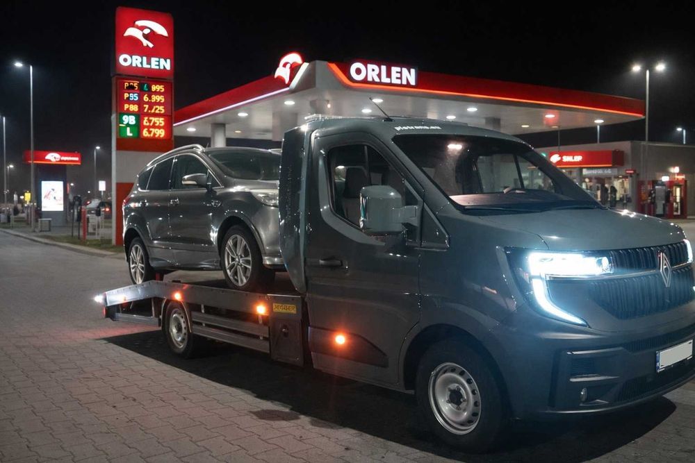 Wynajem Autolawety, autolaweta, Holowanie, Transport