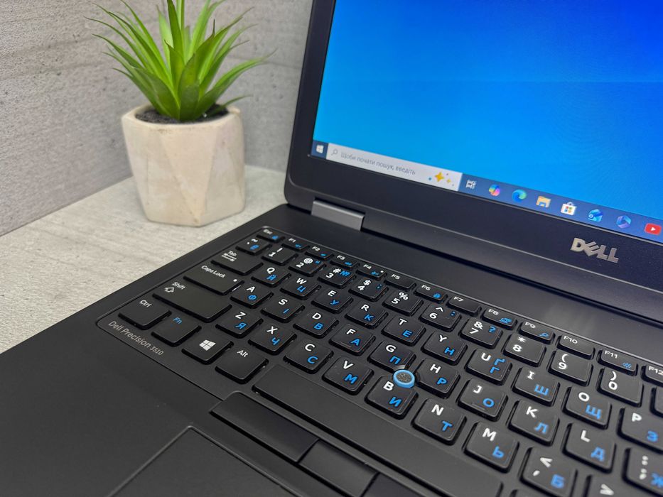 Стильний ноутбук Dell Precision 3510/i7-6700HQ/15.6” HD/250gb ssd
