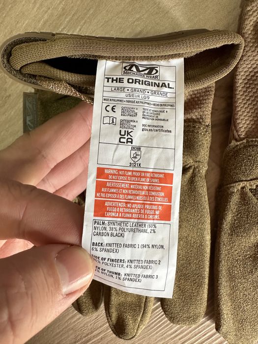 Рукавиці тактичні mechanix wear розмір м-л-хл оригінал шкіра сенсор