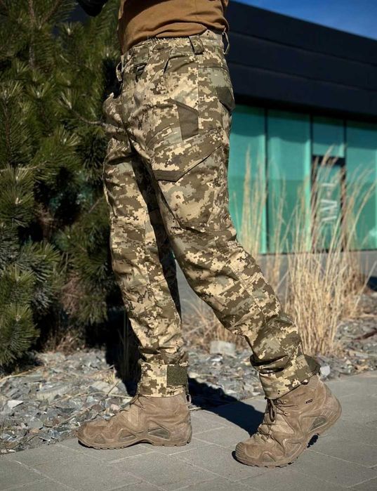 Тактичні міцні штани Каймани посилені армійські штани Kayman піксель