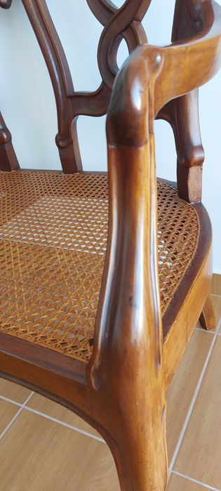 Canapé centenário restaurado ao estilo original [BAIXA DE PREÇO]