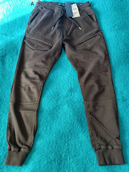 2 calças de homem sport da marca "ZARA" e "TIFFOSI" novas!