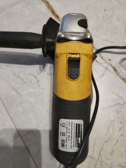 Klucz szlifierka kątowa Mannessn 900 W kątówka tarcze 125