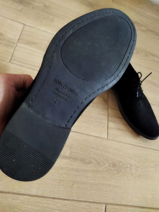 Мешти чоловічі 40 р туфлі замш