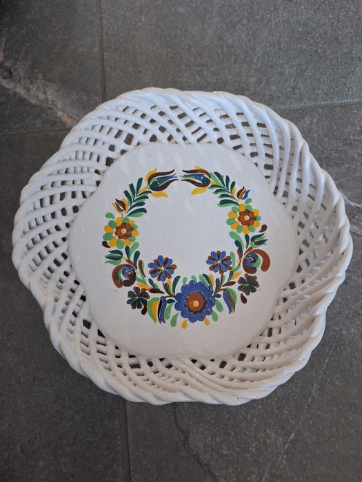 Ozdobny talerz miseczka ceramika