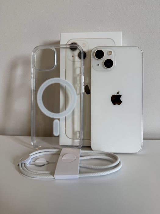 Iphone 13 biały 128gb kondycja 100%