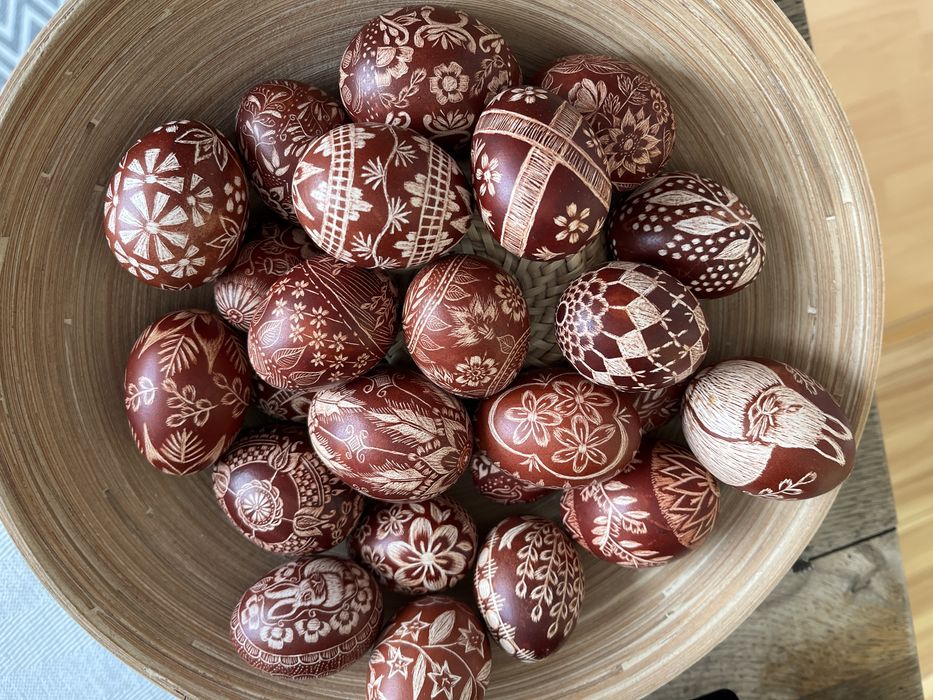 Pisanki wielkanocne tradycyjne
