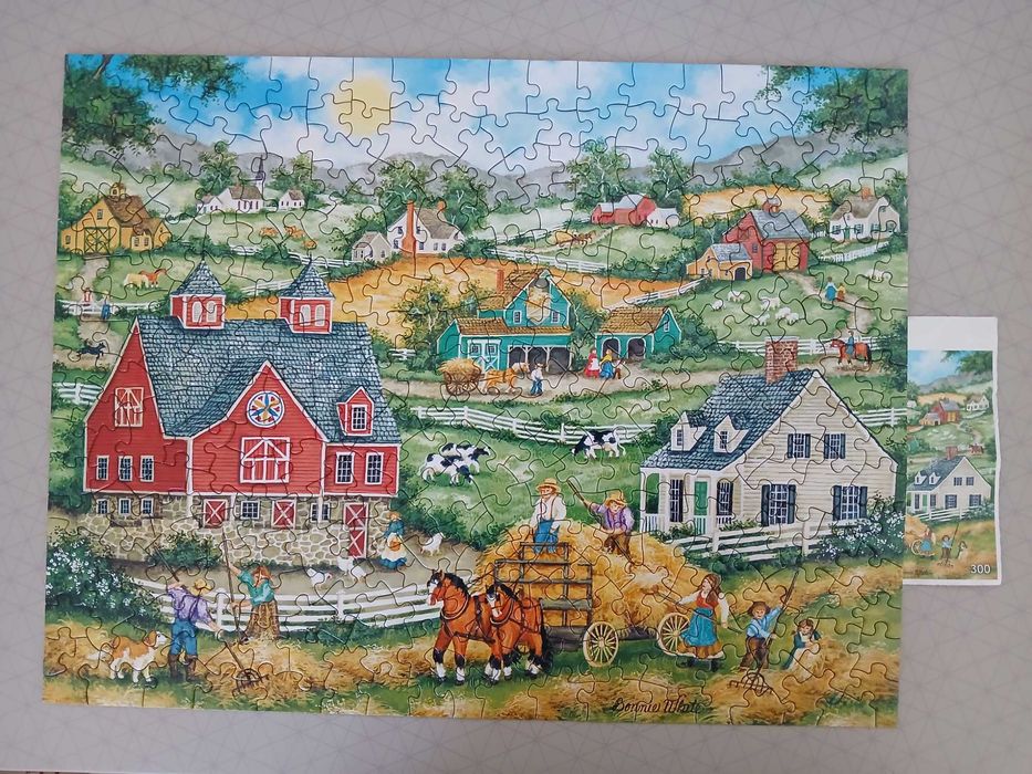 Пазли MasterPieces Puzzle Company  - американська готіка, у відмінному стані