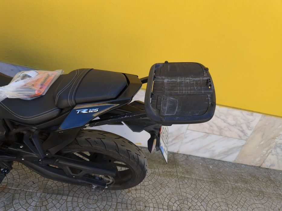 Suporte e topcase para voge 125r