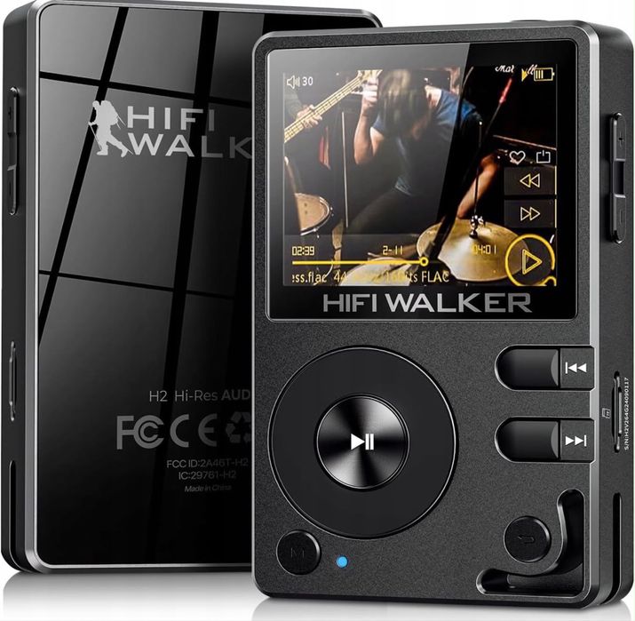 MP3 Odtwarzacz Bluetooth 64GB HiFi, DSD DAC HD OTG WAV FLAC WMA TFT, Player