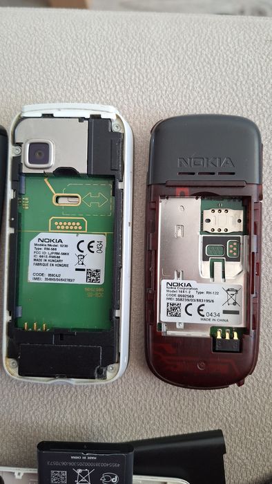 Zestaw telefonów Sony Ericsson Nokia