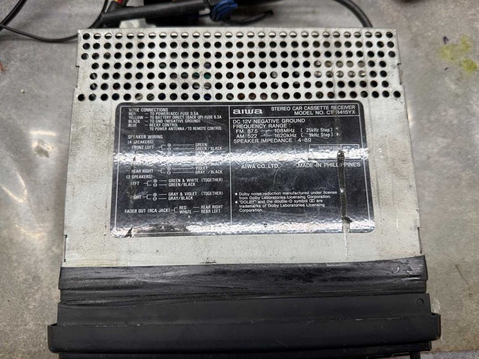 Radio Casette Aiwa CT-R415YX