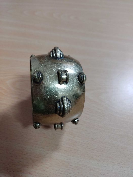 Pulseira metal dourado Uterque