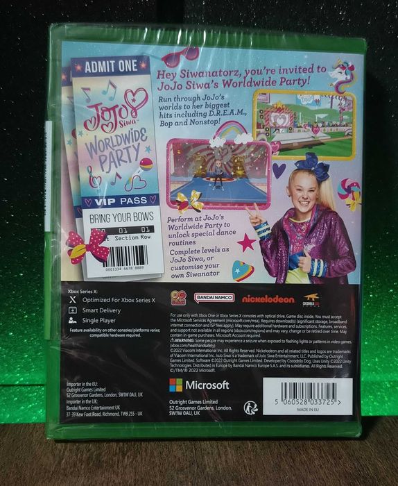 Jojo Siwa: Worldwide Party Xbox One S / Series X - gra dla dzieci