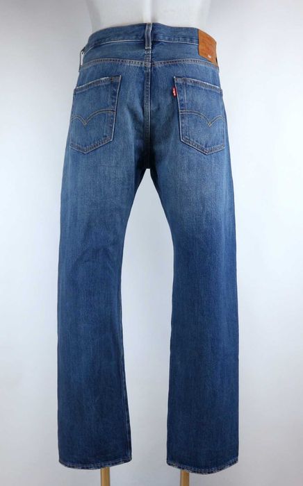 Levis 501 150th spodnie jeansy W34 L30 pas 2 x 45 cm