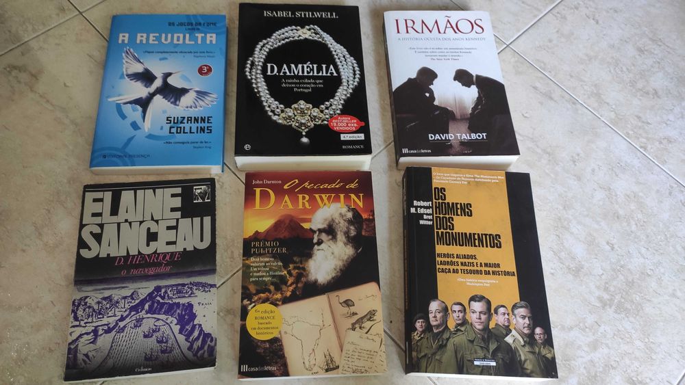 Livros de Suzanne Collins, Isabel Stilwell, R. Edsel, Davi Talbot e John Darnton