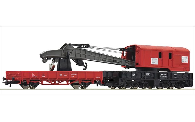 Кран с платформой DB AG Roco 56240 1:87 HO