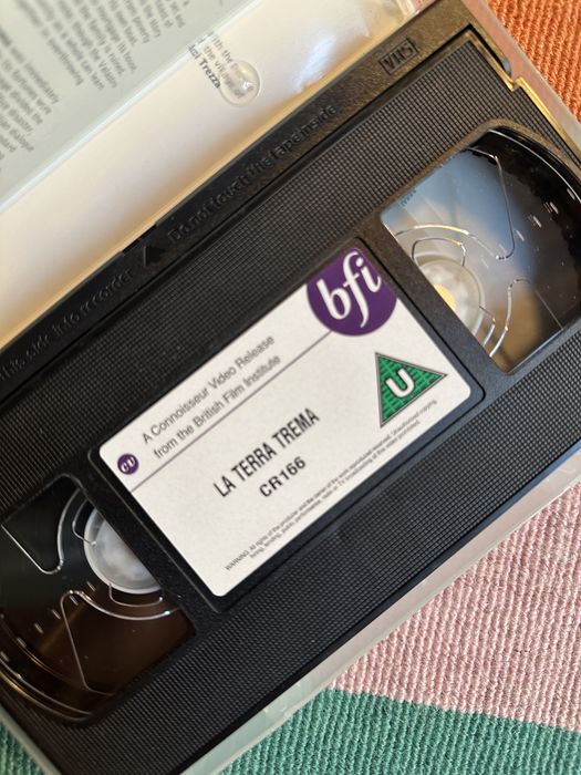 La Terra Trema, de Visconti. VHS