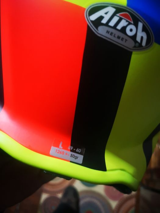 Capacete Airoh + óculos