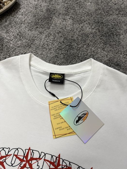 T-shirt Corteiz “Stars” White