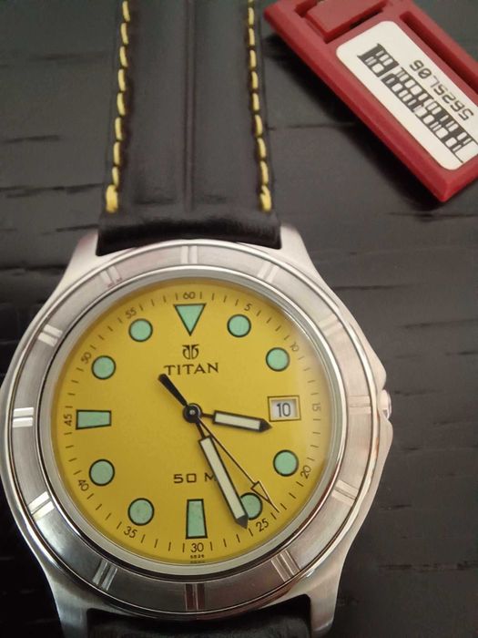 Relógio de Pulso (Titan 562SL-06, Novo e Original)