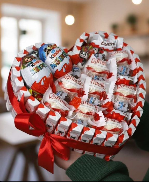 Букет з цукерок солодкий подарунок