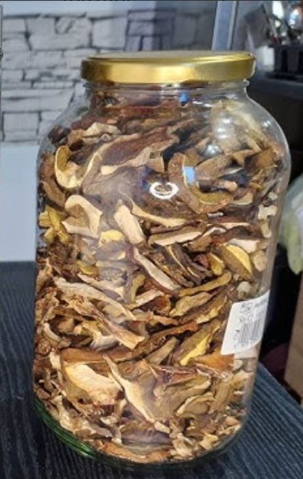 Grzyby suszone grzybki prawdziwki podgrzybki