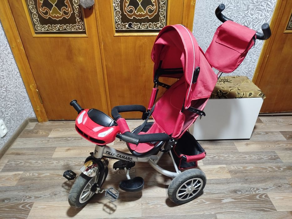 Велосипед детский с ручкой