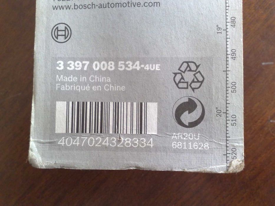 Wycieraczki samochodowe Bosch AeroTwin AR20U 500mm, komplet przód